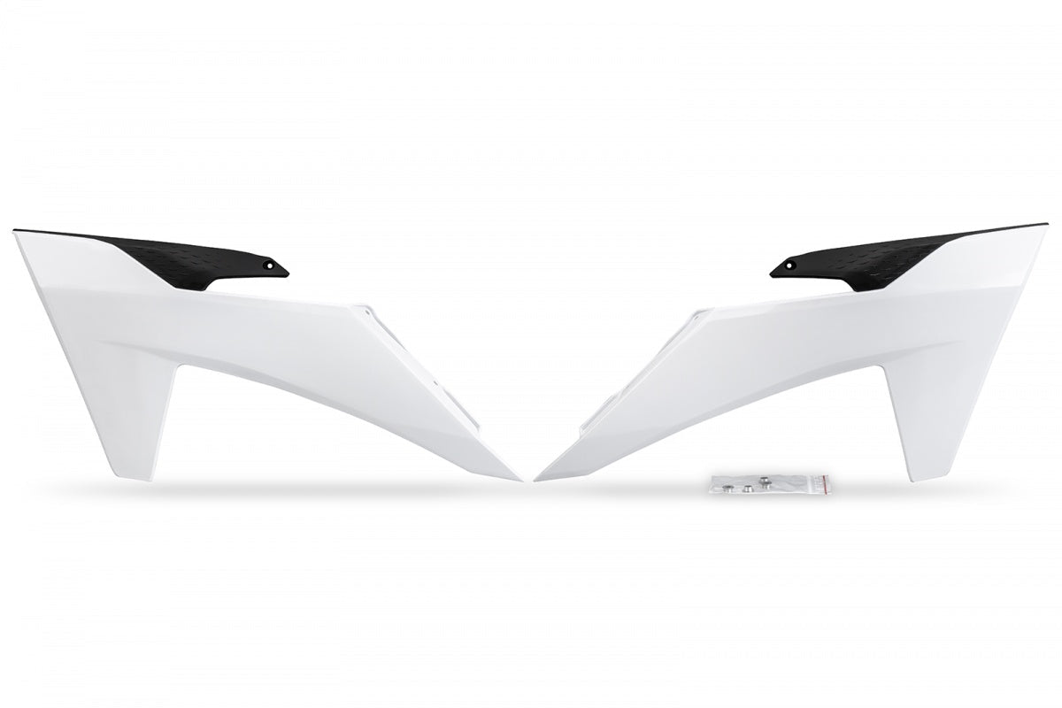 UFO Radiator Scoops KTM SX SXF 2023 – 2024 EXC EXCF 24, White
