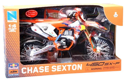 New Ray Toys 1:6 Chase Sexton RED BULL KTM SXF 450 2022 Toy Model