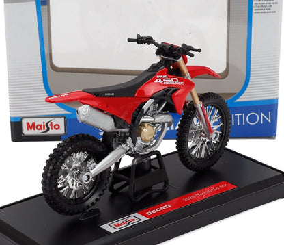 Maisto Toys 1:18 Ducati Desmo 450 MX Toy Model